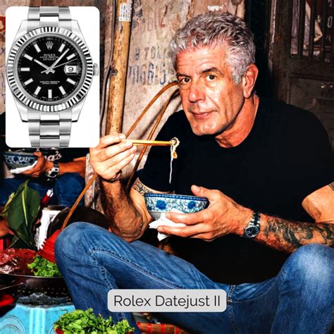 bourdain rolex|bob's watches anthony bourdain.